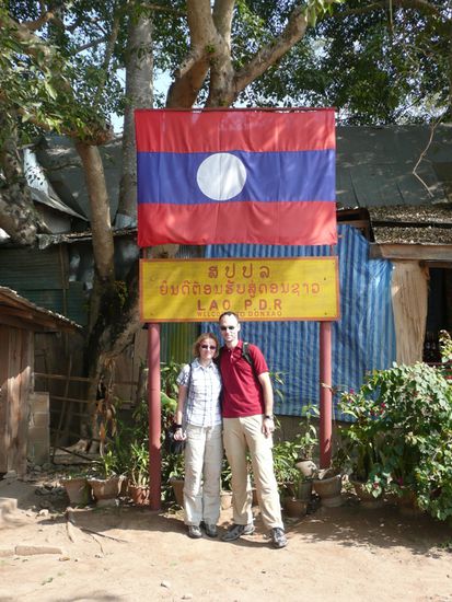 Ein "Wir-waren-da!"-Bild in Laos