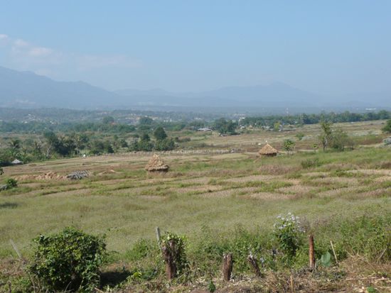 Schoene Landschaft um Pai herum