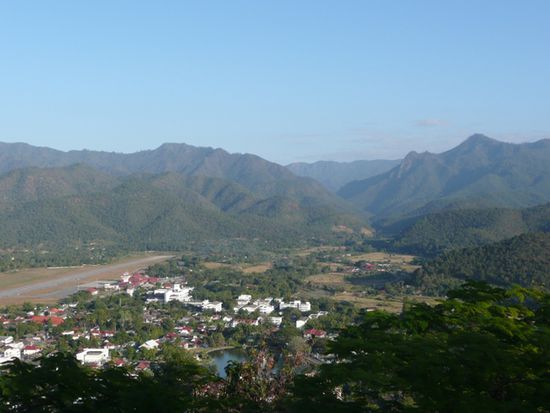 Blick auf Mae Hong Son