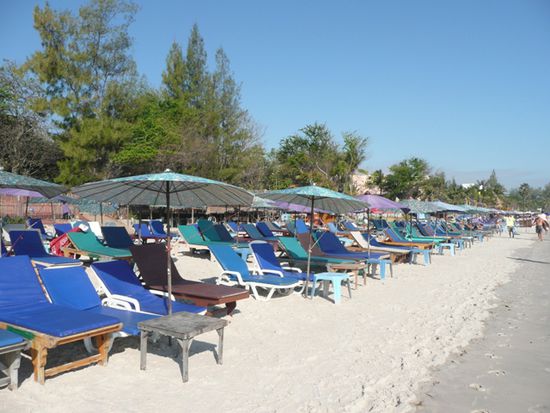 So siehts in Hua Hin ueberall aus