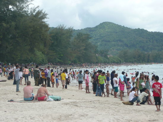 Die Thais feiern Neujahr
