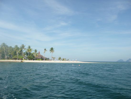 Abschied - ein letzter Blick aufs Resort