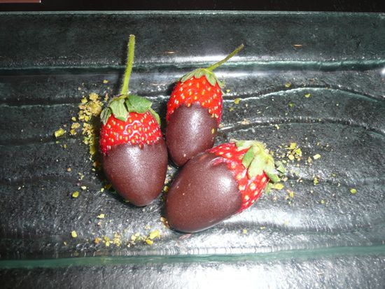 Begrüßungssnack im Hilton