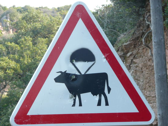 Korsen und ihre Schilder...