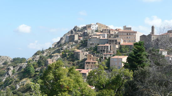 Speluncato - eines der schönsten Bergdörfer Korsikas