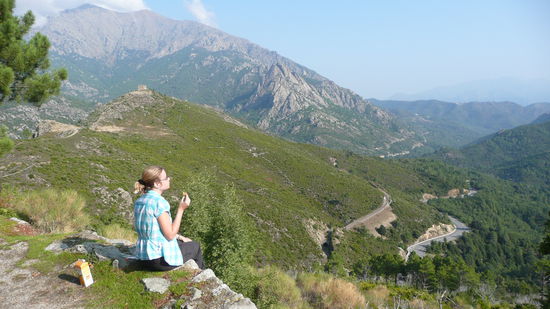 Frühstück mit Aussicht...