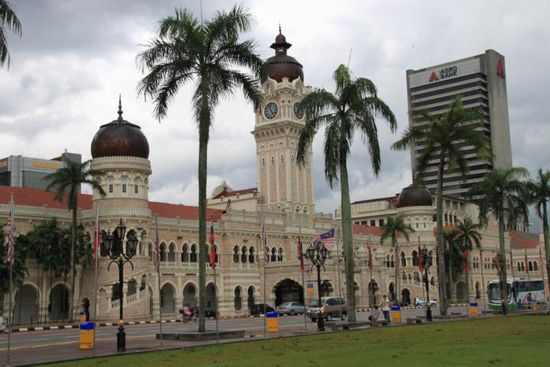 Merdeka Square mit Sultan Abdul Samad Building