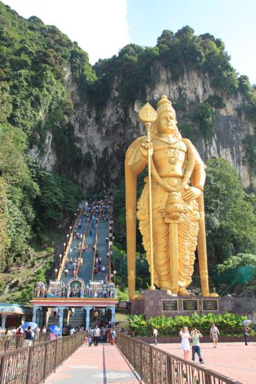 Batu Caves - 13km vor den Toren von Kuala Lumpur