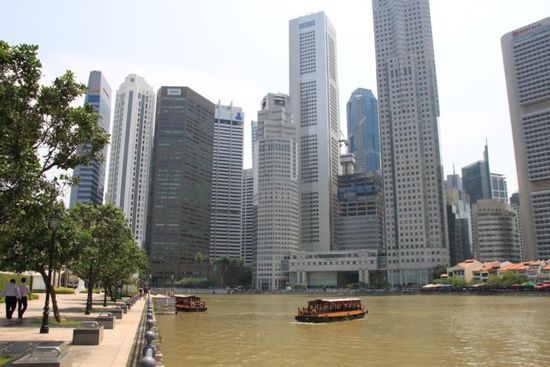 Nochmals die Silhouette der Stadt