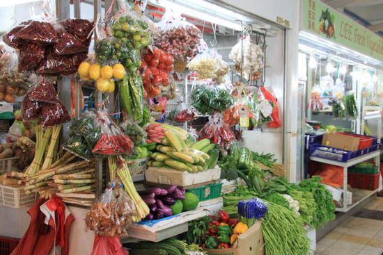 Markt in Little India.