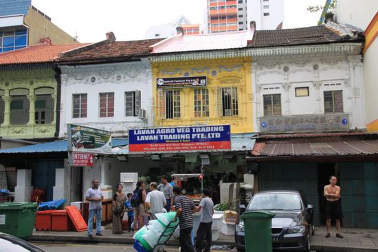 Ganz normaler Alltag in Little India.
