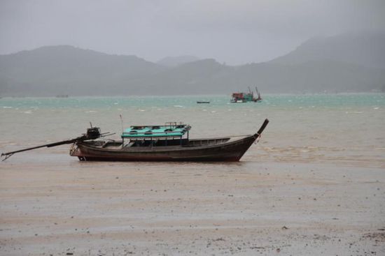 Bei Ebbe liegen die Boote hier einfsch nur auf Kiel.