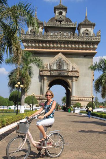 Und Hendi mit dem klapprigen Rad.