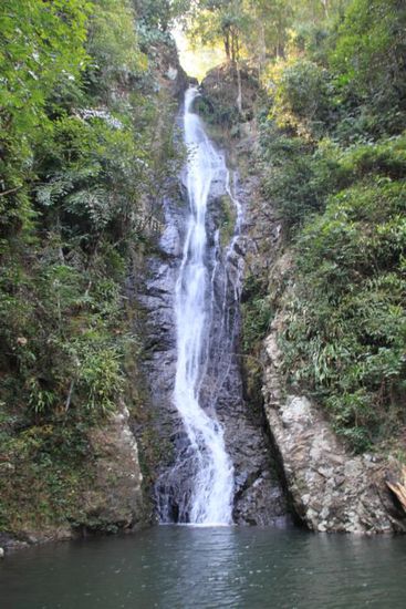 einer der beiden heutigen Wasserfälle