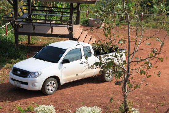 Doch ganz gut in den Bergen mit nem 4x4