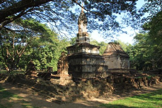 Die Kopie des Sukhothai Historical Parks. Echt ist aber trotzdem alles.