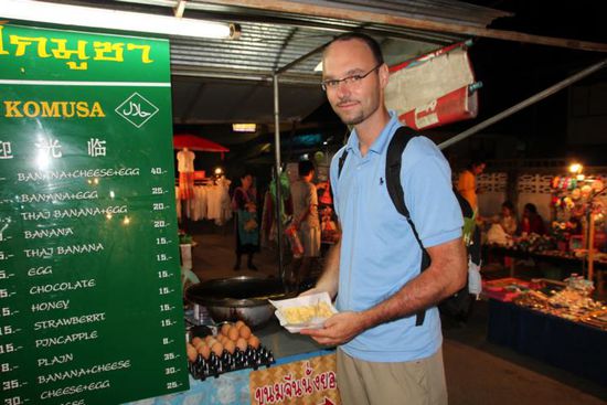 ...und ein Crepes zum Desert. Lecker.