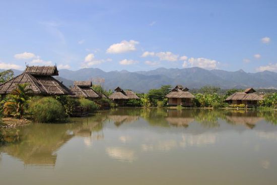 Die Guesthouse-Bungalows