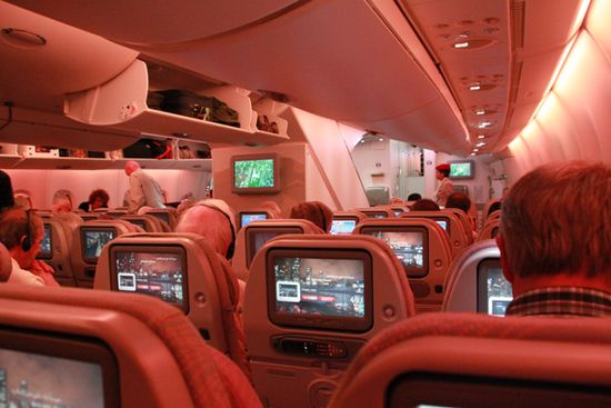 Im neuen Airbus A380 fliegt es sich recht komfortabel