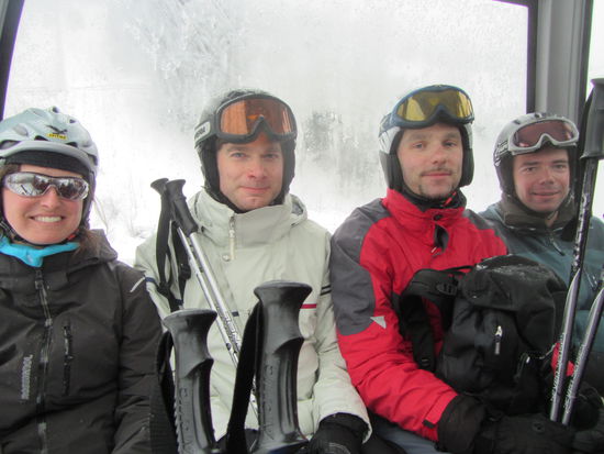 Die obligatorischen Gondel-Fotos...