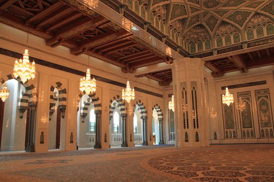 Gebetsraum von innen