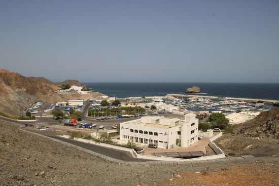 Blick auf die Marina