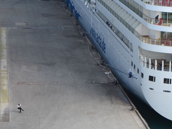 ...die schwer bewacht wurde!