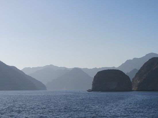 Einfahrt in den Fjord
