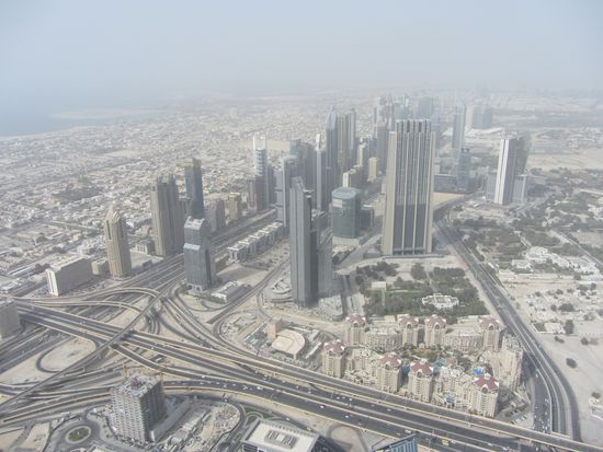 Wahnsinns-Aussicht! Alles so klein da unten...