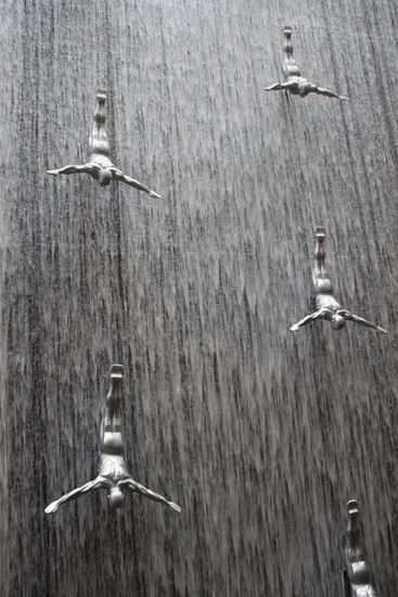 Großer Wasserfall, ebenfalls in der Dubai Mall