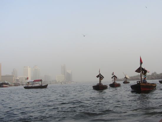 Abras auf dem Dubai Creek
