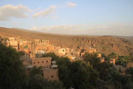 Misfah, ein verlassenes Bergdorf