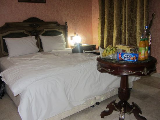 Unser Abendmahl im Hotel