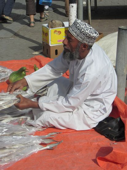 Auf dem Markt in Nizwa