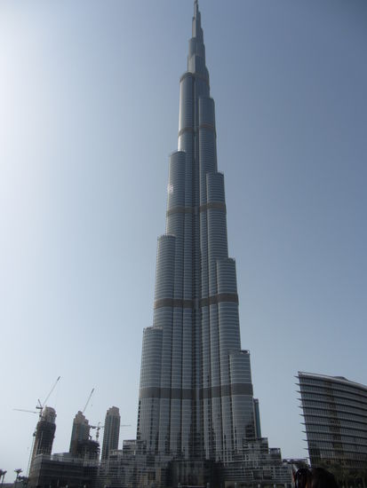 Burj Khalifa in Dubai, das höchste Gebäude der Welt