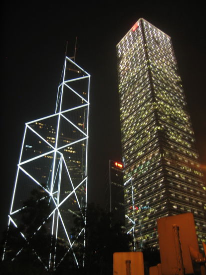 Schoener die Wolkenkratzer nicht leuchten.