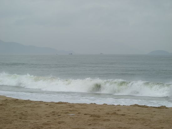 Irgendwo in dem weissen Schaum sind wir