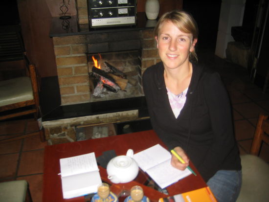 Katharina schreibt gerade ein neues Kapitel in "Operation Asia 2007"