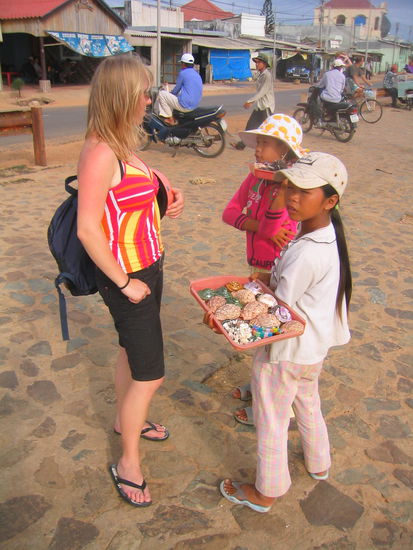 Katharina hat komischerweise in ganz Vietnam ihre Fans.