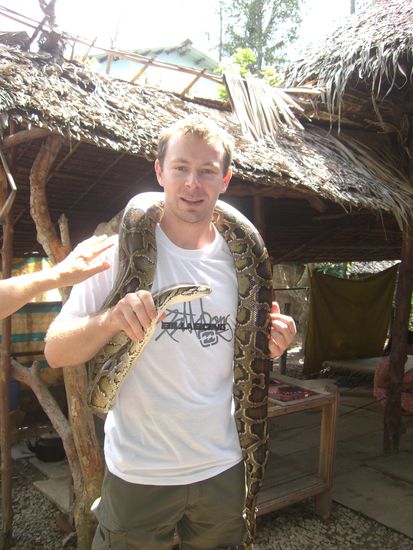 Und gleich kommst du in den Kochtopf 