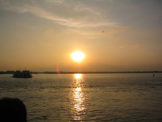 Der Mekong am Abend