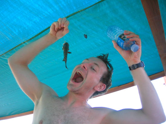 Mal schauen ob Mobby Dick auch schmeckt.