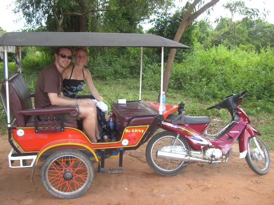 Wo ist bloss unser hinterlistige Tuk Tuk Fahrer?