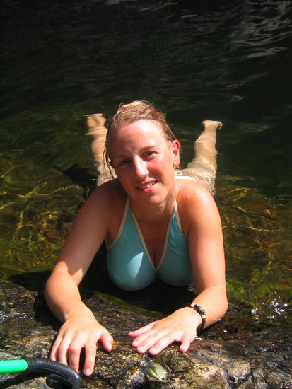 Eine kleine Wassernixe 