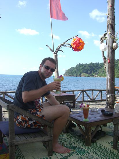 2 Coctails nur fuer mich!