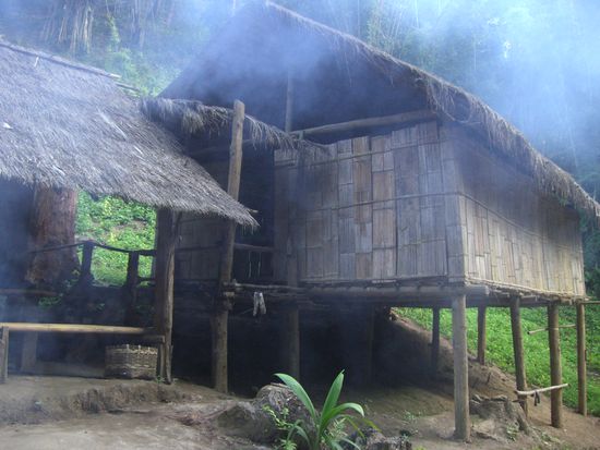 Frueh am Morgen in den Bergen von Chiang Mai
