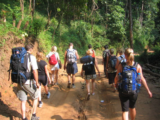 Jetzt beginnt unsere Tour so richtig.