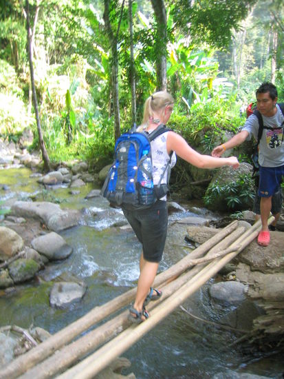 Eine von vielen Ueberquerungen an diesem Tag.