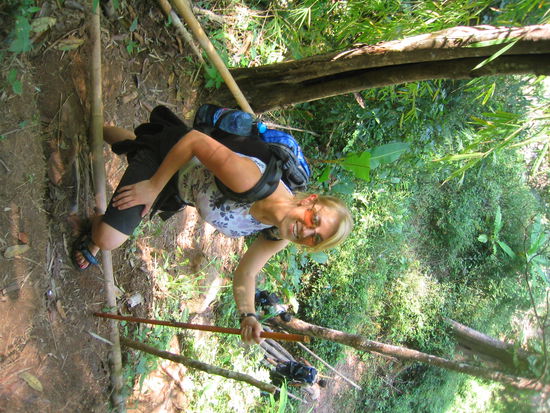 Katharina macht es richtig Spass.