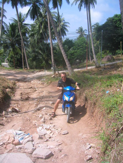 So hat es Peter gern!
Ein echter Draufgaenger eben 